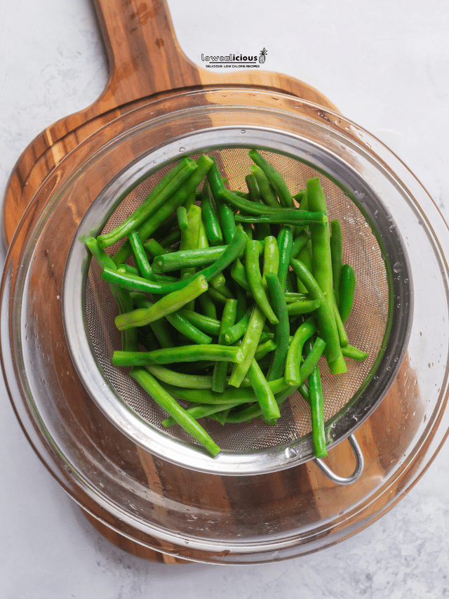 How to Blanch Green Beans Story